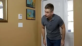 Molly Jane in Suprise from Stepdaddy while Comport oneself Daughter is Napping